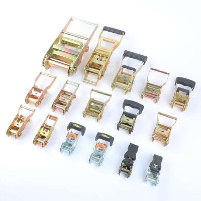 China Securing Cargo Manufacturers wholesale 25-100mm ratchet buckle luggage bundling belt fastening belt ratchet buckle for sale