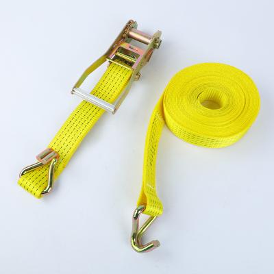 China Goods Transportation Factory direct goods lashing belt ratchet fixed tightening truck car tie down ratchet strap for sale