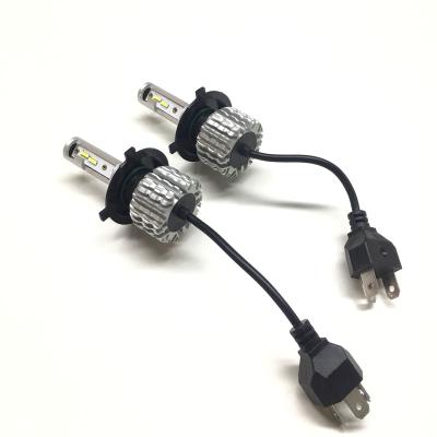 China Headlight 2020 auto lighting system T1 H4 36w 6000LM led bulb car h4 led headlight for sale