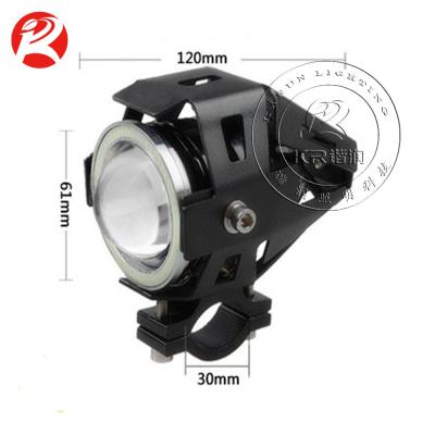 China 10W 12V-80V U7 Motorcycle Headlight Motorbike 3000LM Motorbike Motorbike Led U7 Driving Head Lamp Car Fog Spot Light KR-U7 for sale