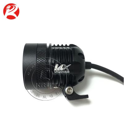 China Headlight Die Cast Aluminum Housing Auxiliary Led For Motorcycle 40W LED Work Light 4000LM Led Beam High Brightness 12v Graphite Round KRS-L4X for sale