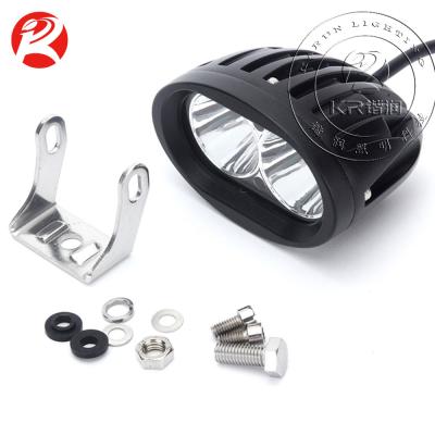 China Motorcycle Auto Head Lamp Kit 20W Led Forklift Motorcycle Truck Car Spot Beam Auto Colorful Light 2000LM for sale