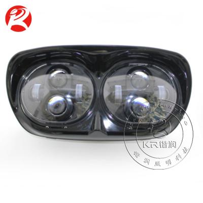 China 4.5inch hi/lo beam 45W aluminum motor led headlight 6000K 4500LM led road slip led headlight accessories for sale