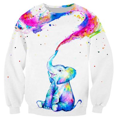 China Autumn And Winter Men Anti-Wrinkle Ink Cotton Cool Colorful Crewneck Sweater 100% Cool Splatter Graphic Sweatshirt New 2022 QCPM for sale