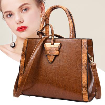 China Fashion style classic high quality cheap women pu leather handbag cross - body bag for wholesale for sale