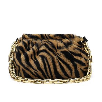 China Fashion ladies fashion handbags branded designer Ladies Fashion Popular ladies fashion purses and cow zebra print fur luxury handbags for sale