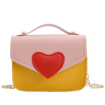 China Latest 2021 Fashionable Mini Cross Girls Lovely New Cheap Leather Children Cute Designers Gift - Body Kids Purses And Handbags for sale