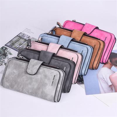 China Fashion Wallet Women Purse Lady Leather Purses High Quality Ladies Grasp Long Wallet Female Wallet for sale