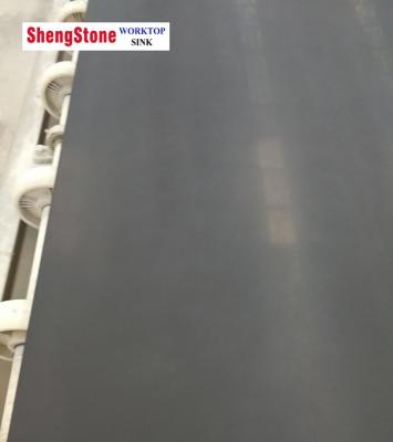 China 19 milímetros del grueso de la resina de epoxy de color negro de las losas para el laboratorio WorkTop, superficie mate en venta