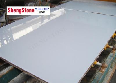 China Losa de pulido de las encimeras de la resina de epoxy del blanco para el diverso laboratorio Worktop en venta