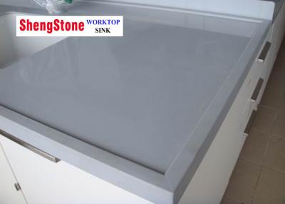 China High Performance Grey Epoxy Resin Laboratory Countertops With Molded Marine Edge for sale