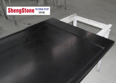 Κίνα Επαγγελματικό Countertop ακρών συνήθειας θαλάσσιο αντιδιαβρωτικό ανθεκτικό μαύρο χρώμα προς πώληση