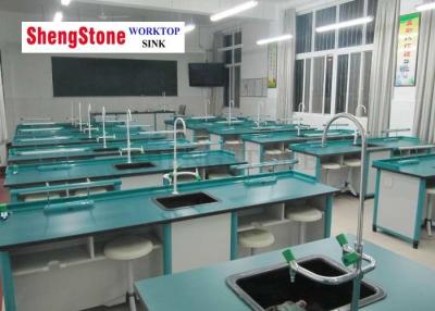 China Size L*750 Mm Phenolic Resin Table Top For Primary And Secondary School Laboratory for sale