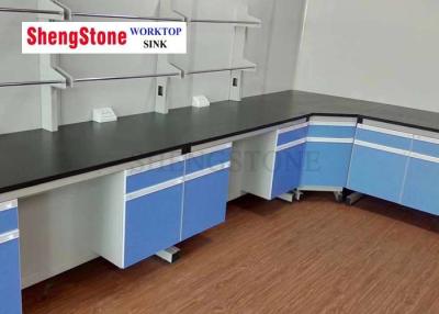 China Laboratory Fittings Epoxy Resin Worktop Lab Bench Chemical Resistant Countertops for sale