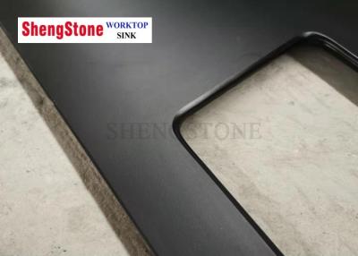 China Resina de epoxy Worktop, superficie del negro fuerte del laboratorio de Matt del benchtop de la resina de epoxy en venta