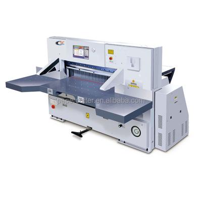 China Automatic Factory 137cm Polar Paper Cutter A4A1 Guillotine Machine With Double Hydraulic QZYK1370DH-15 for sale