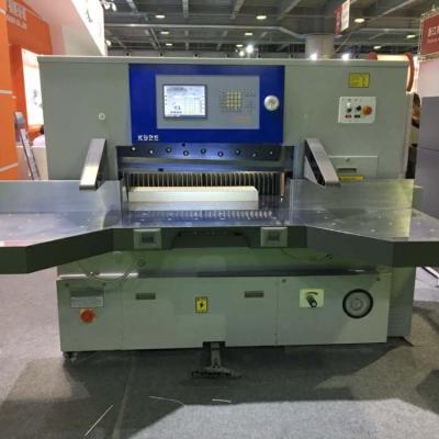 China Factory Dapeng Paper Cutter 920mm Full Automatic Industrial Paper Cutter A4 Paper Trimmer (QZYK920EH-10) for sale