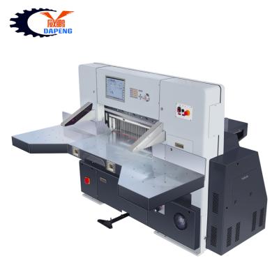 China High Speed ​​Hydraulic Industrial Heavy Duty Paper Cardboard Paper Cutter Cutting Paper Machine With 15 Inch Touch Screen for sale