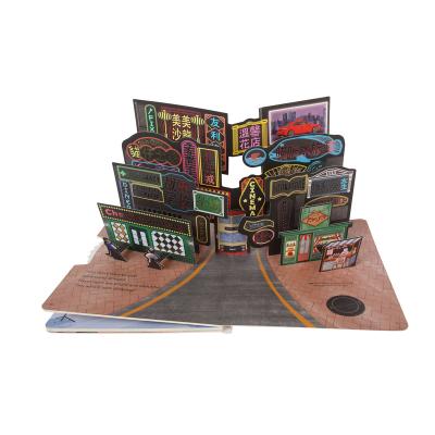 China Automatic Book Customized Hardcover Children's 3D Story Book Three Dimensional Printing for sale