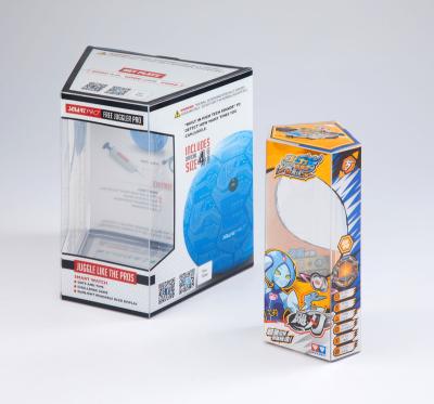 China Custom Recycled Materials Plastic Box Consumer Electronics Clear Display Packaging Cosmetic Display Box for sale