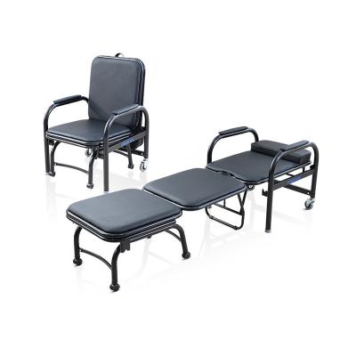 China Modern cheap price MK-A03 folding comfortable hospital medical attendant with chair bed for patient for sale