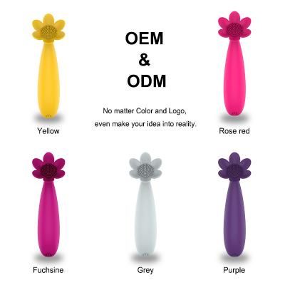 China Finger Rechargeable Vibrators Adult Spot Silicone Vibrator G Flower Vibrate Rechargeable For Woman Clitoris Stimulator With Wireless Remote for sale