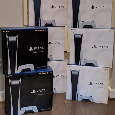 China Support Multi Players BEST OFFER BUY TO GET 1 For ps5 New Sony PlayStation 5 Video Game Consoles Ps4 Pro 2TB + 15 GAMES & 2 Wireless Controllers for sale