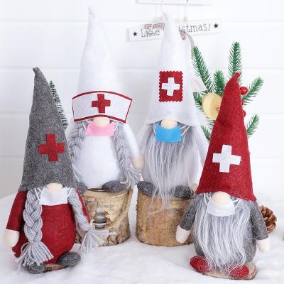 China Great performance; Creative Cartoon Faceless Kids Accessories Doctor Plush Dolls House Christmas Gnome Soft Stuffed Dolls for sale