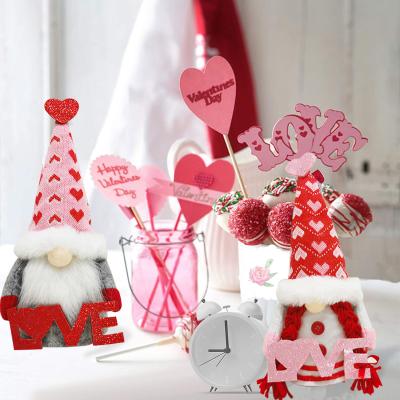 China New Dwarf Doll Wedding Decorations Plush Tumbler High Performance To Valentine's Day Decoration for sale