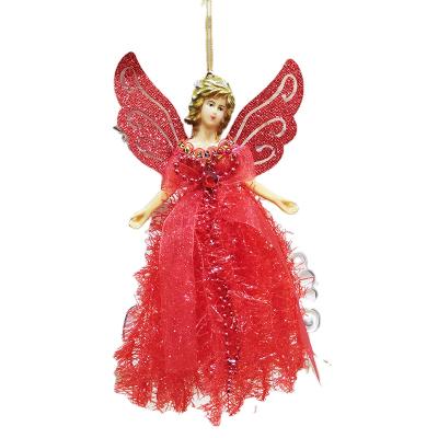 China Great performance; creative new fairy angel dangling birthday gift for Christmas angel tree top decorantion for sale