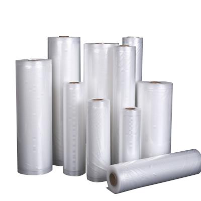 China PE PA Food Vacuum Bag Roll Embossed Moisture Proof Food Sealer Bags Rolls zu verkaufen