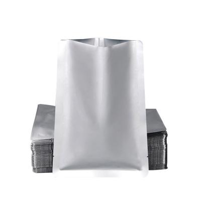 China Silver Laminated Food Vacuum Bag Three Side Seal Heat Sealing With Aluminum Foil à venda