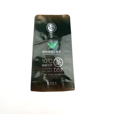 China Digital Print Flexible Packaging Bag Dark Green Packaging Mylar Ziplock Bags for sale