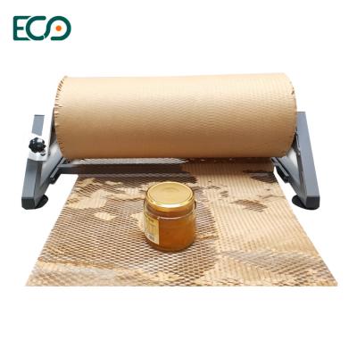 China High Quality Honeycomb Paper Wrap Dispenser Packing Making Cutting Machine With Simple Operation en venta