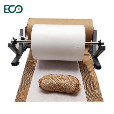 China Buffer Filling Pad Packaging Cushion Wrapping Kraft Paper Honeycomb Machine for sale