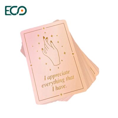 Китай Pink Luxury Personalized Playing Cards Both Side Printing Full Color Kids Education Flash Plastic Playing Card продается