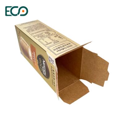 China Recycled Cardboard Packaging Paper Box For Coffee Powder Packaging en venta