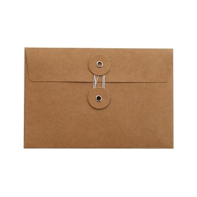 中国 Brown Small Protective Cardboard Envelopes With Rope Winding For Express Service Packaging 販売のため