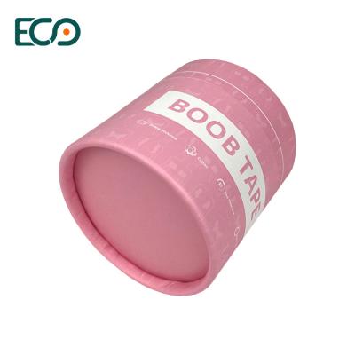 China Pink Custom Logo Cylinder Tube Box Biodegradable Loose Tea Cylinderd Cardboard Box zu verkaufen