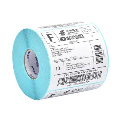 Cina Compatible Sticker Label Packaging Direct Thermal Blank Shipping Labels Roll in vendita