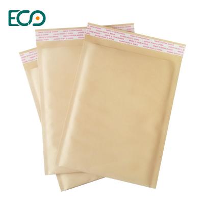 Китай Eco- Friendly Biodegradable Shipping Packaging Mailer Natural Kraft Honeycomb Padded Envelope Mailer продается