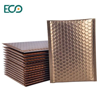 Cina Eco Friendly  Padded Aluminum Foil Brown Bubble Mailer For Shipping in vendita