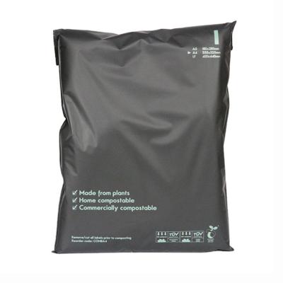 China Black Strong Self Seal Poly Mailing Bag Eco Friendly 100% Biodegradable Compostable zu verkaufen