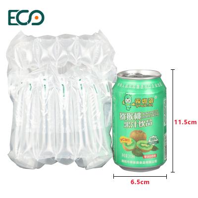 China Air Buffer Packaging Shockproof Air Pack Pape Material Air Column Bag For Beverage Drink for sale