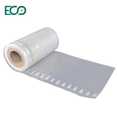 China Buffering Cushion Wrap Transparent Air Column Wrapping Sheet Roll zu verkaufen