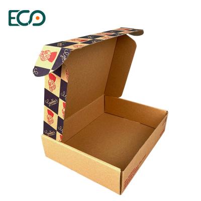 China Recycled  A4  Shipping Corrugated Mailer Box Custom Logo Seeds Paper Craft Box à venda