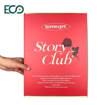 China Red Matte Corrugated Mailer Box Printing Gift Paper Packaging Large Big Shipping Boxes zu verkaufen