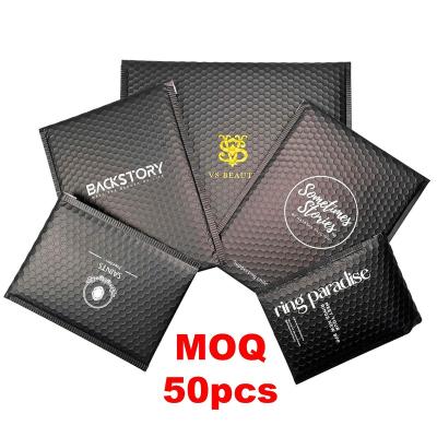 Китай Black Eco Friendly Matte Bubble Padded Envelope Bubble Air Polymailer Bags продается