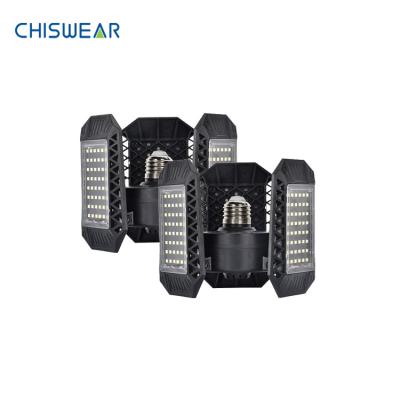 China Warehouse / Garage / Workshop Chiswear AC 85-265V 6000K Led Deformable Light For Garage Lighting 4500lm for sale