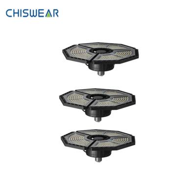 China Warehouse / Garage / Workshop Chiswear 120W Led Lights Deformable Folding E27 UFO Shape Ceiling Mount Workshop Lamp for sale